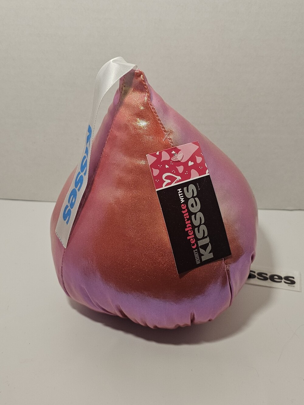 Hershey's Kisses Pink Metallic Plush